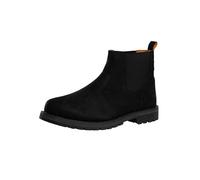 Timberland Uomo Stivali Chelsea In Pelle Redwood Falls Mid, Jet Black, 45 EU