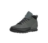 Timberland Uomo Stivali in pelle con lacci Euro Rock Mid, Grigio