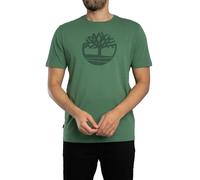 Timberland Uomo T-shirt con logo ad albero, verde