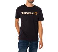Timberland T-Shirt da Uomo Kennebec River Linear Logo Nera Taglia S Codice TB0A5UPQ001 Nero