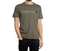 Timberland Uomo T-shirt con logo lineare, verde