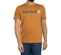 Timberland Kennebec River Linear Logo Short Sleeve T-shirt Arancione L Uomo