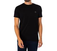 Timberland T-shirt Uomo DUN-RIVER TB0A2BPRX651 Slim Fit con Logo Ricamato Nero 3XL