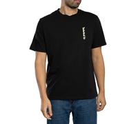 Timberland Uomo T-shirt grafica con logo ovale sul retro, Nero