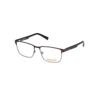 Timberland Uomo TB1721 70 Montature da vista Metallo Bordeaux Squadrata Normale