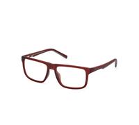 Timberland Uomo TB50029-H 67 Montature da vista Iniettato Rosso Squadrata Normale