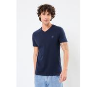 Timberland - V Neck Short Sleeve Tee Blu - Abbigliamento S Blu