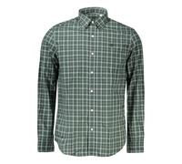 Timberland Verde Cotton Men Shirt - M