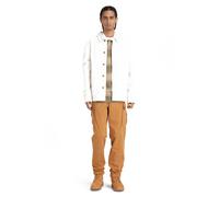 Timberland Washed Canvas Chore Jacket Vintage White Taglia: S | Giacche leggere Outlet | Uomo | Bianco