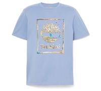 Timberland - Water Stack Logo S/S Tee - T-shirt L lilla
