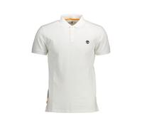 Timberland White Cotton Men Polo Shirt - S