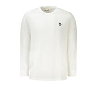 Timberland White Cotton Men T-Shirt - L