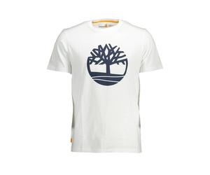 Timberland White Organic Cotton Men's T-Shirt - M