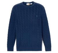 Timberland - Williams River Cable Crewneck Sweater - Maglione S blu
