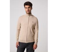 Timberland - Maglione in Cotone con Zip Intera Williams River da Uomo in beige chiaro, Uomo, beige, Taglia: M