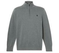 Timberland - Williams River Cotton YD 1/4 Zip Sweater - Maglione L grigio