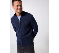 Timberland - Williams River Cotton Yd Full Zip Sweater Blu - Abbigliamento S Blu