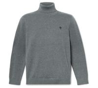 Timberland - Williams River Turtle Neck Cotton Sweater - Maglione L grigio