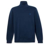 Timberland - Williams River Turtle Neck Cotton Sweater - Maglione M blu