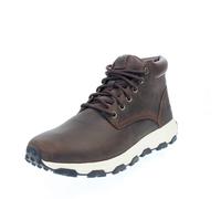 Timberland Winsor Park - Sneakers Alte In Pelle Marrone - Taglia 41.5 [8 US 26cm