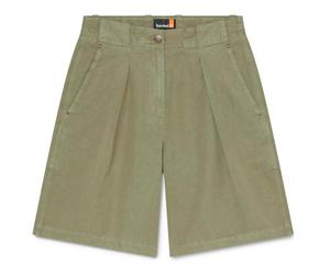 Timberland - Women's Cotton Linen Bermuda - Pantaloncini 25 olivia