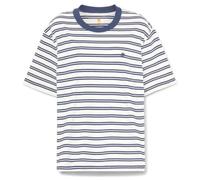 Timberland - Women's Dunstan Short-Sleeve Stripe Tee - T-shirt XL grigio/bianco