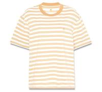 Timberland - Women's Dunstan Short-Sleeve Stripe Tee - T-shirt XS bianco/beige
