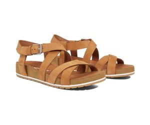 Timberland - Women's Malibu Waves Ankle Strap Sandal - Sandali US 8,5 | EU 39,5 marrone