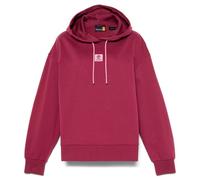 Timberland - Women's Stack Logo Loop Back Hoodie - Felpa con cappuccio S fuchsia