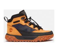 Timberland - Youth's Greenstride Motion 6 Mid Bungee WP Boot - Scarpe per il tempo libero US 1,5 | EU 33 bianco