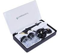 Timbertech® ABPST02 Aerografo Aerografia Kit - Include Valigetta di plastica, Tubo e adattatori