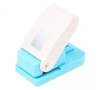 Timbra Bordo Perforatrice per Carta, 2 Pezzi, Accessorio a Leva per Bambini, Fustella Filatelica per Scrapbooking, Leggera e Facile da Usare