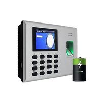 Timbratrice, Batteria integrata nel terminale di presenza del tempo Controllo accessi semplice Impronta digitale biometrica multilingue,Affrancatrice(K40)