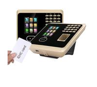 Timbratrice, Macchina for la presenza di orari con riconoscimento facciale UF100 con lettore di impronte digitali Orologio/IP opzionale,Affrancatrice(Spanish)