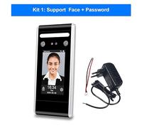 Timbratrice, Riconoscimento facciale Controllo accessi Rilevamento dinamico Serratura porta Macchina for la presenza del volto Software gratuito TCP/IP USB,Affrancatrice(DT60 kit1)