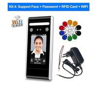 Timbratrice, Riconoscimento facciale Controllo accessi Rilevamento dinamico Serratura porta Macchina for la presenza del volto Software gratuito TCP/IP USB,Affrancatrice(DT60 kit4)