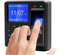 Timbratura in Macchina Controllo Accessi Presenze Macchina Riconoscimento Impronte Digitali/Password/Carta D'identità Orologio Registratore di Check-in dei Dipendenti Nessun Canone Mensile