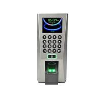 Timbratura in Macchina, F18 USB/IP Impronta digitale biometrica Riconoscimento accesso di controllo accessi Utilizzare serratura elettrica Orologio Da Ufficio(F18-WIFI,A)
