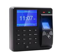 Timbratura in macchina, Macchina for il controllo degli accessi, rilevazione presenze, impronte digitali/password/tessera identificativa, orologio con schermo da 2,4 pollici