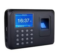 Timbratura in Macchina, Macchina for la registrazione delle presenze delle impronte digitali, disco USB, formato dati Excel pensieroso Orologio Da Ufficio