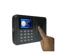 Timbratura in macchina per i dipendenti di piccole imprese Batteria di riserva SSR Macchina for la lettura delle impronte digitali biometrica dell'orologio Registratore delle presenze dei dipendenti(C