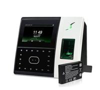 Timbratura in macchina per i dipendenti di piccole imprese di riconoscimento facciale e rilevazione presenze con impronte digitali e di controllo accessi Registrazione biometrica USB /IP(Color:IFace70