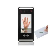 Timbratura in macchina per i dipendenti di piccole imprese Macchina for la presenza di orari di controllo degli accessi alla porta della scheda RFID con riconoscimento biometrico del palmo della luce