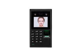 Timbratura in macchina per i dipendenti di piccole imprese Tastiera con riconoscimento facciale dinamico Lettore di impronte digitali Campanello 100.000 registrazioni di presenze di controllo accessi
