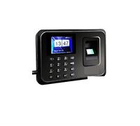 Timbratura in Macchina, Unità USB Flash Biometrico Impronta digitale Orologio Registratore di presenze Dipendente Macchina di lettura ID scheda perforata Orologio Da Ufficio(Size:A)
