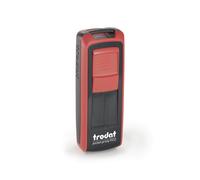 Timbri autoinchiostranti tascabili Troda nero/rosso - 149168