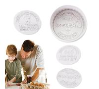 Timbri e Formine per Biscotti Natalizi 4 Pezzi DIY Stampo di Pan di | Set Con per Torte Dolci Casa Cucina Panetteria Libero Pomeriggi
