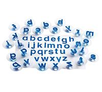 Timbri grandi, facili da impugnare, con lettere, 26 pezzi