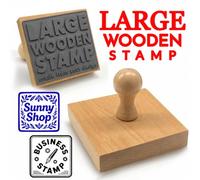 Timbri in gomma personalizzati in legno con logo, testo, indirizzo, nome personalizzato per branding aziendale, ufficio, imballaggio, fai da te, artigianato - Quadrato