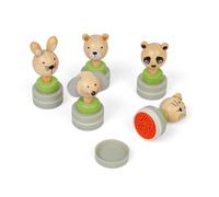 Timbri in legno con animali Bigjigs Toys